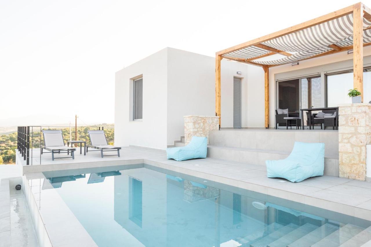 Sunset Luxury Villa Akritokhórion エクステリア 写真