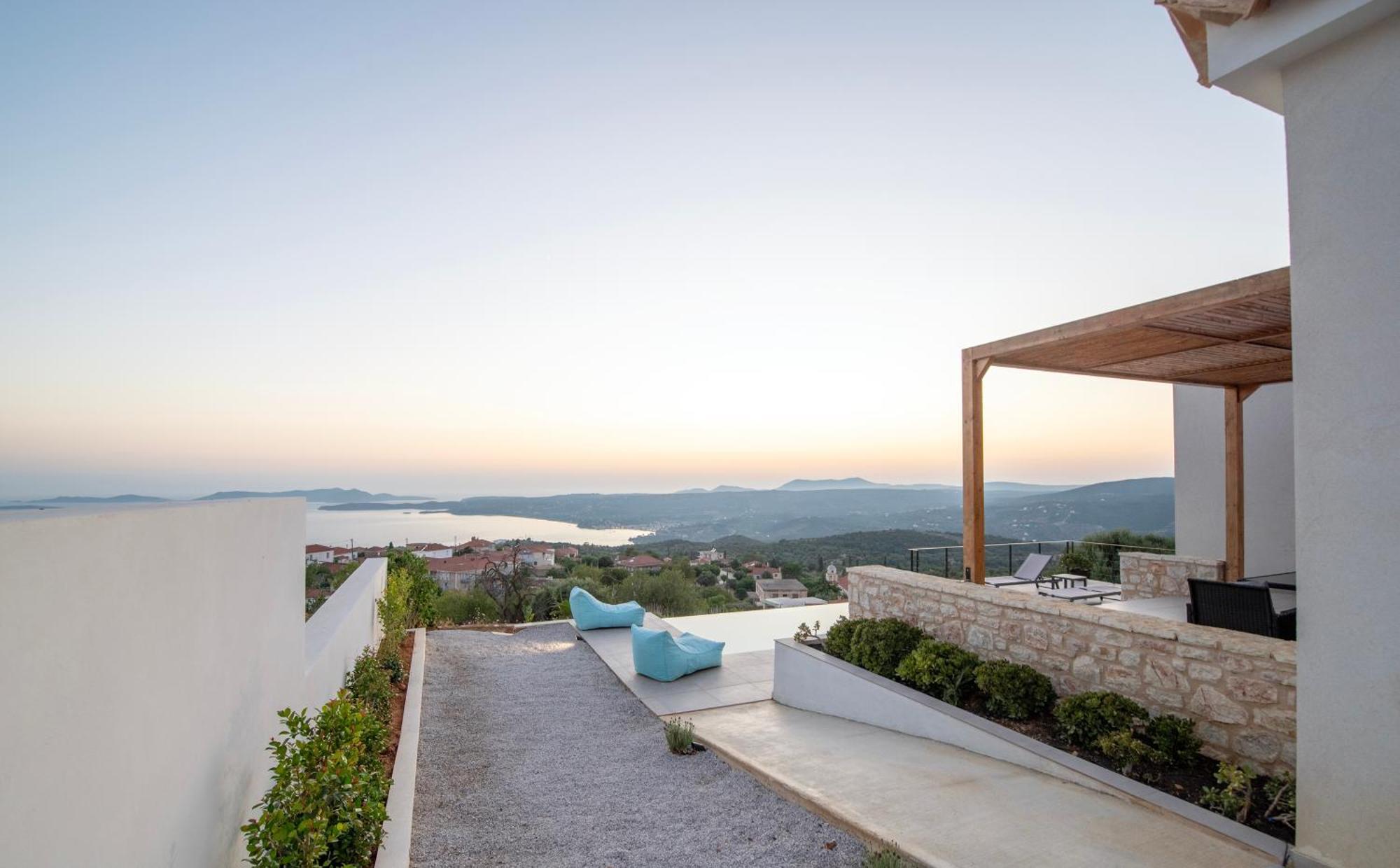 Sunset Luxury Villa Akritokhórion エクステリア 写真